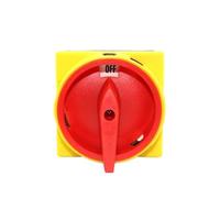 EKFBQBGW SZD11-25/300010 OFF-ON 2 Positions 25A 3P Load Break Isolator Padlock Panel Switch Changeover Rotary Cam Switch EKFBQBGW