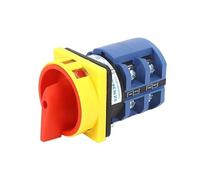 EKFBQBGW SZW26-63 2GS 64X64mm Panel 2 Phase 8 Screws 63A Power Cut-off Padlock Combination Control Select Switch EKFBQBGW