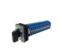 EKFBQBGW SZW26/LW26-20 13 Poles 1-0-2 3 Position 52 Terminals 20A Rotary Changeover Cam Selector Switch 48X48 mm Panel