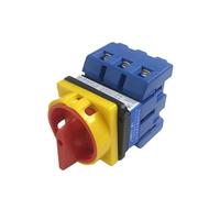 EKFBQBGW YMD11-80A 3P 4P Isolator Switch DC Disconnect Load Break ON-OFF Rotary Cam Switch LW30-80(80A 3P) EKFBQBGW