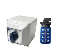 EKFBQBGW YMW26 LW26-63/4M Changeover Cam Switch 63A 4 Poles Optional Position Waterproof Enclosure Interruptores Electricos(01) EKFBQBGW