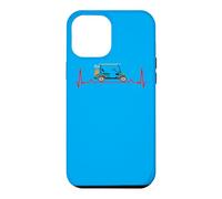 Ekg Heartbeat Pulse Line Golf Cart Club Fun Golfer Case for iPhone 12 Pro Max