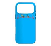 Ekg Heartbeat Pulse Line Golf Cart Club Fun Golfer Case for iPhone 17 Pro Max