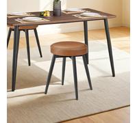 EKHO Collection - Dining Chair Upholstered, Caramel Brown / Set of 1