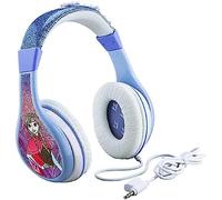 eKids Frozen 2 Kids Headphones, Adjustable Headband, Stereo Sound, 3.5Mm Jack, Wired Headphones for Kids, Tangle-Free, Volume Control Childrens Headphones Over Ear School Home Packaging