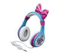 eKids JoJo Siwa Headphones for Kids, Volume Limited Headphones with Parental Controls, Childrens Headphones for School, Home, Travel, Designed for Fans of JoJo Siwa Gifts for Girls