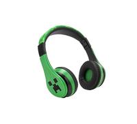 eKids Minecraft Kids Bluetooth Headphones, Wireless Headphones with Microphone, Includes Aux Cord, Volume Reduced, Foldable for School, Home, or Travel