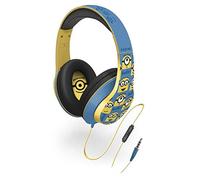 eKids Minions from Despicable Me Over The Ear Headphones with Built In Microphone from the makers of iHome