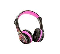 eKids Monster High Bluetooth Headphones for Kids, Wireless Headphones with Microphone includes Aux Cord, Volume Reduced Kids Foldable Headphones for School, Home, or Travel
