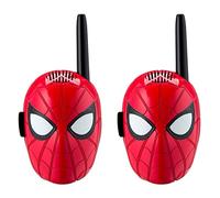 EKids Spiderman Walkie Talkies for Kids, 2 Way Radio Long Range with character graphics and styling, Handheld Kids Walkie Talkies, Outdoor Indoor Adventure Game Play,Red