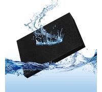 EKIND 1 Piece Aquarium Filter Foam Pad, Cut-to-Size Black Bio Sponge Filter Media Pad for Fish Tank, Durable, High-Efficiency Water Purification（Fine Pore, 7.87" x 7.87" x 0.78"）
