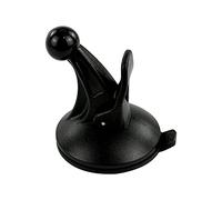 EKIND Universal Replacement Cradle And Removable Car Windscreen Windshield Suction Cup Mount 17mm Swivel Ball GPS Holder For GPS Garmin Nuvi (Black)