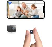 EKJANEPE 1080P Mini WiFi Camera, Wireless Indoor Home Security Camera, Small Micro Spy Camera with Motion Detection, Night Vision, Cloud & SD Storage, Tiny Camera for Home and Pets