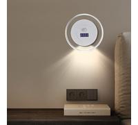 EKJANEPE LED Motion Sensor Rechargeable Wall Light, USB Magnetic Stick-On Night Light, Portable Removable Cordless Wireless Automatic Battery Stick, Touch Night Lamp for Bathroom, Kitchen, Hallway