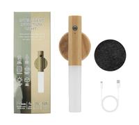 EKJANEPE Portable Rechargeable Wall Light, Removable Magnetic Motion Sensor Night Light, 3000K Warm White, 1W LED Indoor Night Light, Wall Sconces for Hallways, Bedrooms, Stairs