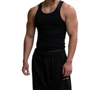 Ekko Beaters,Ekkovision Tank Tops Men,Ekko Beaters for Men,Muscle Shirts for Men,Workout Shaper Vest Compression Abs Abdomen Undershirts (Black, Medium)
