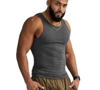 Ekko Beaters,Ekkovision Tank Tops Men's Sleeveless T-Shirts Vest Top for Men Show Muscles Gym Tank Top Breathable Training Bodybuilding Vest,Easy Fit Men Vest (UK, Alpha, L, Regular, Regular, Grey)