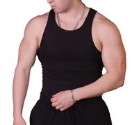 Ekko Beaters,Mens Tank Tops Summer,Ekkovision Tank Tops Men,Workout Shaper Vest Compression Abs Abdomen Undershirts,Sleeveless Gym Shirts Tops(Black,L)