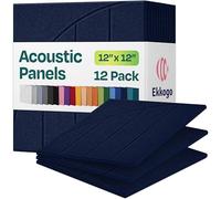 Ekkogo carve 1 Square Poly-fiber Beveled (12 Pack) 30cm Denim Blue