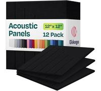 Ekkogo carve 3 Square Poly-fiber Beveled (12 Pack) 30cm Deep Black