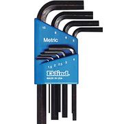 EKLIND 10509 Hex-L Key Allen Wrench - 9pc Set Metric MM Sizes 1.5-10 Short Series
