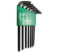 Eklind 10707 Security TORX Star L-Key - 7pc Set T10-T40 Long Series