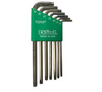 EKLIND 11907 Bright TORX star L-Key - 7pc set T10-T40 Long series