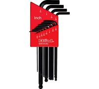 Eklind 13212 Standard 12pc Ball Hex Key Set 0.05" to 5/16" - Long