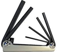 EKLIND 20511 Steel Handle Fold-up Hex Key allen wrench - 5pc set SAE Inch Sizes 3/16-3/8