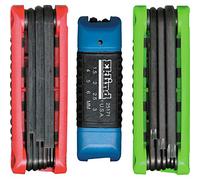 EKLIND 25024 Ergo-Fold Fold-up Inch / MM Hex Key allen wrench & TORX star Combo (3 sets 24pc)