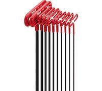 EKLIND 53910 Cushion Grip Hex T-Key allen wrench - 10pc set SAE Inch Sizes 3/32-3/8 9in series