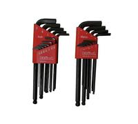 Eklind Tool 13221 Ball-Hex L-Key Allen Wrench Combo- Inch/MM (2 Sets 21pc)