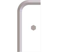 Eklind Tool Hex-L Key - Bright-1.5MM Short L-Key