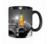 EKLMPS Coffee Mugs,11oz Ceramic Mugs, Funny Gifts for Women, Birthday Present,Christmas,Funny Mugs for Men,London, Big Ben and Westminster Bridge i
