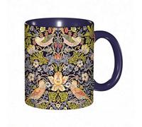 EKLMPS Coffee Mugs,11oz Ceramic Mugs, Funny Gifts for Women, Birthday Present,Christmas,Funny Mugs for Men,William Morris's Famous Strawberry Thief Pattern (1883).