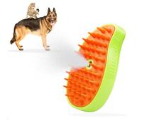 EKMBDLANCH Cat Steam Brush, 3 in 1 Steamy Cat Brush for Shedding, Rechargeable Spritz Defur Comb for Cats Dogs, Pet Hair Comb for Removing Tangled and Loose Hair