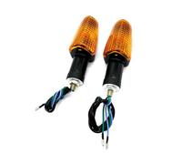 eKmRFN 2pcs 4pcs Universal Motorcycle Front Rear Turn Signal Blinker Turn Indicator Amber For YANAHA YBR125 YB125 YB 125 2006(2pcs)
