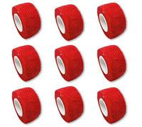 EKNA 9-piece Set Plaster Bandage, Finger Plaster -Finger Bandage Without Adhesive - Wound Bandage, Fixation Bandage, Plaster for Humans and Animals