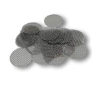 EKNA Pipe Sieve 15 mm - Coarse Insert Strainer - Pipe Metal Sieve - Steel Sieve Pipe - Vaporizer Sieve 15 mm - Coarse Sieve (Pack of 25)