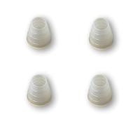 EKNA Shisha Seal Hose - 4 x Hose Seal - Water Pipe Seal - Hookah Seal - Hose Seal Shisha - Sealing Ring for Shisha Hoses - For All Models