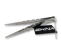 EKNA Shisha Tongs - Stainless Steel Coal Tongs - Silver - Fire-2