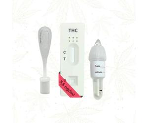 EKNA THC Test 3.5 ng - 1x Police Drug Rapid Test THC - THC Tester for Driving Fitness - THC Drug Test - THC Saliva Test 3.5 ng - For fast and reliable results (1 piece)