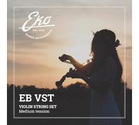 EKO BOWED INSTRUMENTS Violin String Set 4/4 with Steel Core, Stable and Reliable Sound, Ideal for Students and Beginners