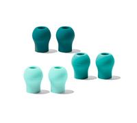 Eko CORE 500™ Rubber Ear Tips, 6 Pairs (Rainforest Collection)