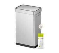 EKO Deluxe Mirage T Sensor Bin - Silver