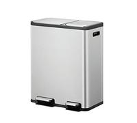 EKO Ecocasa II 30/20L Stainless Steel Recycling Bin