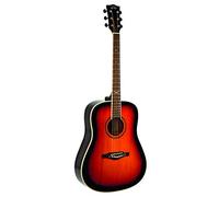 EKO Guitars 06217001 NXT Series Dreadnought Acoustic Guitar, Brown Sunburst