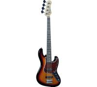 EKO Guitars Electric Bass JB-100 3/4, Poplar Body, Maple Handle, Laurel Fingerboard 21 Keys, 2 Jazz Bass Pickups, Vintage Bridge, 761 mm Scale, Sunburst Colour