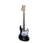 EKO GUITARS - Electric Bass JB-100, 4 Strings, Poplar Body, Maple Handle, Laurel Keyboard, 2 JB Pickups, 21 Keys, Black