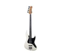 EKO Guitars - Electric Bass JB-400, 4 Strings, Pawlonia Body, Maple Handle, Laurel Fingerboard, Jazz Pickup, Vintage White